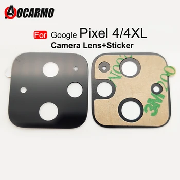 1 шт. Задний клей для Google Pixel 4 4 XL 4xl Стекло объектива камеры заднего вида с заменяемой наклейкой