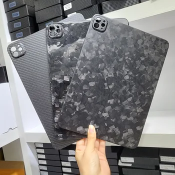 100% Настоящий Кованый Чехол из Углеродного Волокна для Apple iPad Pro 11 дюймов 2020 2021 2022 Edition Легкий Жесткий Защитный Чехол Для Планшета