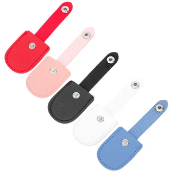 5 шт. декоративный инструмент для ногтей, ножницы для кутикулы, чехол для защиты при использовании