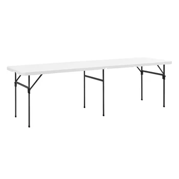 8-футовый складной стол из смолы, белый гранит, столик для ножек ворот, приставной столик для дивана, простое и вместительное размещение предметов, экономия места