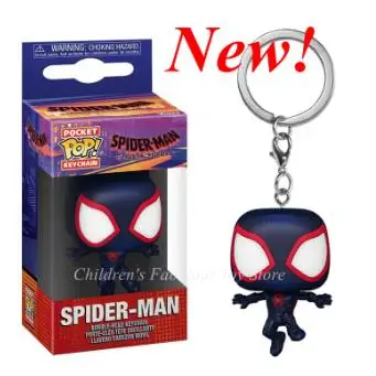 Funko pop супергерой Marvel Человек-паук брелок Коллекционная модель Игрушки Для детей Рождественские подарки