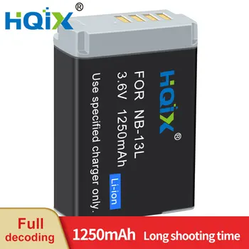 HQIX для Canon PowerShot G1 X Mark III GX5 G5X Mark II G7 X Mark III GX9 SX620 SX730 SX740 SX720 Камера NB-13L Зарядное Устройство Батарея