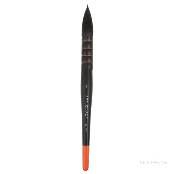 M17F Деревянная ручка Краска для волос Акварельная кисть Художественные принадлежности Paintin