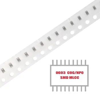 MY GROUP 100ШТ Многослойных керамических конденсаторов SMD MLCC CER 16PF 50V C0G/NP0 0603 для поверхностного монтажа в наличии на складе