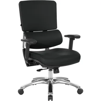 Office Star Pro X996 Полностью Регулируемое Офисное кресло руководителя с Поясничной поддержкой, Полной Спинкой, Кресла Для руководителей