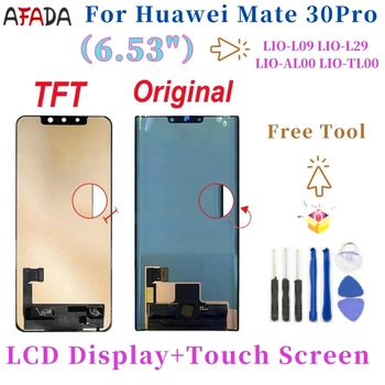 TFT 6,53 дюйма Для Huawei Mate 30 Pro LIO-L09 L29 AL00 TL00 ЖК-дисплей С Сенсорным Экраном и Цифровым Преобразователем В сборе Для Huawei Mate 30 Pro