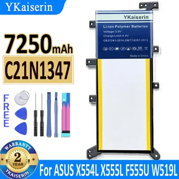 YKaiserin C21N1347 Аккумулятор для Asus X554l X555 X555L X555LD X555LF X555LP X555LI X555LA X555LB X555LN 2ICP4/63/134 Аккумулятор