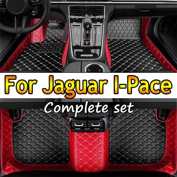 Автомобильные Коврики Для Jaguar I-Pace IPACE I PACE 2018 ~ 2022 Ковер Кожаный Коврик Анти Грязный Коврик Cubre Pisos Para Autos Автомобильные Аксессуары