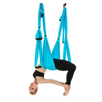 Взрослый Антигравитационный воздушный гамак для йоги для ультралегких качелей для фитнеса в помещении