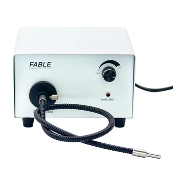 Волоконно-оптический светильник Fable мощностью 50 Вт с регулируемым источником холодного света, галогенный светильник для ювелиров