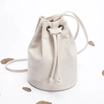 Высококачественная маленькая Женская сумка через плечо с одним шнурком на шнурке, переносная холщовая сумка для мобильного телефона, сумка-тоут, сумка-мессенджер, сумочка