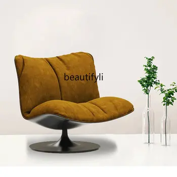 Дизайнерский шезлонг для гостиной, вращающееся кресло, итальянский диван Nordic Frp, кресло