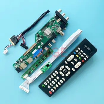 Для B116XTN02.0 B116XTN04.0 ЖК-карта драйвера DIY Kit Цифровой сигнал DVB LVDS 40-Контактный Экран ноутбука 2AV + USB + DHMI + VGA 1366*768 11,6