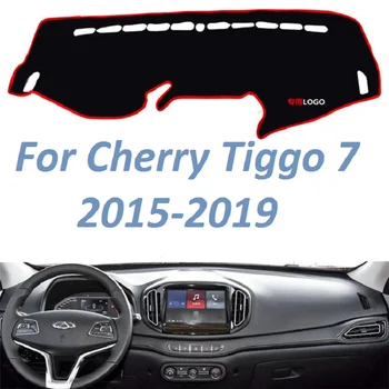 Для Cherry Tiggo7 2015 2016 2017 2018 2019 Левый и правый нескользящий коврик для приборной панели, ковер для инструментов, автомобильные Аксессуары