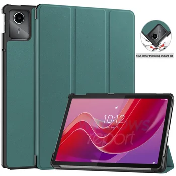 Для Lenovo Tab M11 Чехол 11-дюймовый магнитный планшет с твердой задней крышкой Funda для Xiaoxin Pad 2024 TB331FC Smart Cover Funda Kids