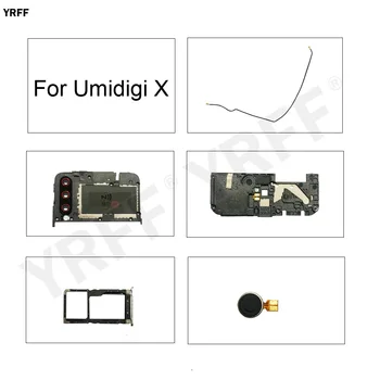 Для UMIDIGI X Сигнальная антенна, динамик, слот для карты памяти, рамка передней камеры заднего вида, датчик отпечатков пальцев, запасные части для телефона