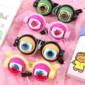 Забавные очки Crazy Blink Вечерние Очки Реквизит для взрослых и детей Большой лягушачий глаз Пластиковые игрушки Аксессуары для подарков