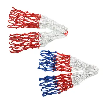 Замена баскетбольной сетки На открытом воздухе Сверхмощная плетеная веревка, утолщающие компоненты задней панели, облегченные для баскетбольных колец