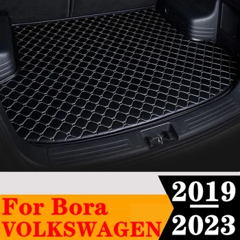 Коврик Для Багажника Автомобиля Volkswagen VW Bora 2023 2022 2021 2020 2019 Задний Грузовой Лайнер Задний Багажник багажная Накладка Автомобильные Ковровые Покрытия Запчасти