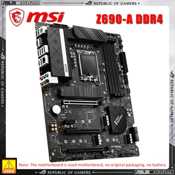 Материнская плата MSI PRO Z690-A DDR4 Intel Б/У 4 x DDR4 DIMM Максимальная Память 128 ГБ, Слот для процессора LGA 1700 Порт PCI-E 4.0 M.2 Для б/у