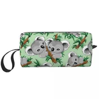 Милые детские косметички Koala, мужская косметичка, стильная дорожная сумка для хранения кошелька