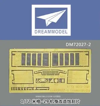 Модель Dream DM72027-2 Детали экстерьера МИГ-29 в масштабе 1/72 для Trumpeter 01674