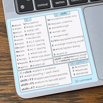 Наклейка с сочетанием клавиш для ПК с Windows, клей для настольных ПК, ноутбуков