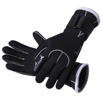 Перчатки для дайвинга толщиной 3 ММ - это удобные нескользящие Теплые износостойкие перчатки, защищающие руки от серфинга и подводного плавания