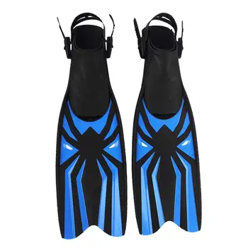 Плавание с маской и трубкой, Ласты для подводного плавания с регулируемым ремешком для мужчин и женщин