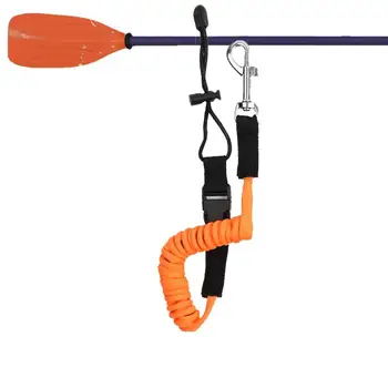 Поводок для гребли, прочный ремень безопасности С регулируемой пряжкой и металлическими крючками, фиксирующий ремень для гребли, предотвращающий стирку