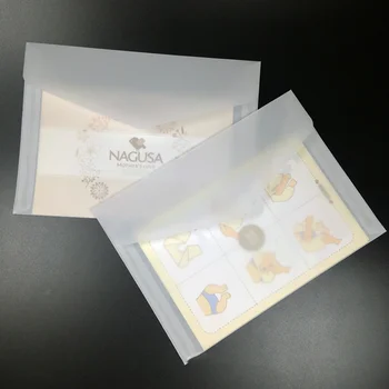 Полупрозрачные пригласительные конверты для поздравительных открыток Подарок своими руками 125x175 см 50 шт.