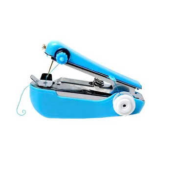 Портативная мини-ручная швейная машинка Простое управление Швейные инструменты Ткань для шитья Удобный инструмент для рукоделия