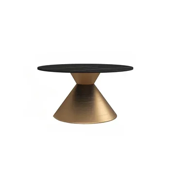 Простая и современная гостиная, журнальный столик, роскошная каменная доска Nordic Light, маленький круглый столик