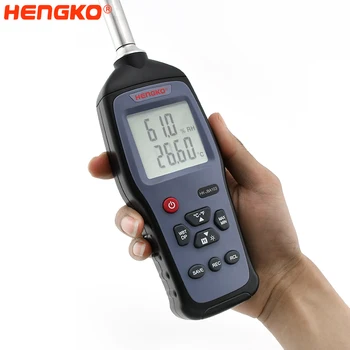 Ручной цифровой гигрометр со стабилизацией высоты, термометр, регистратор данных, монитор влажности, Сертифицирующий измерительные приборы