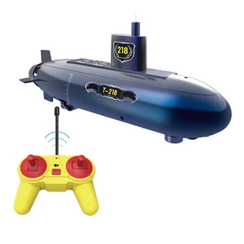 Студенты DIY 6 каналов Радиоуправляемая мини-подводная лодка игрушка Пульт дистанционного управления Подводный корабль Модель радиоуправляемой лодки Детский обучающий подарок для детей Stem