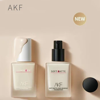 Тональный крем AKF С высоким покрытием, основа для макияжа, Высококачественная Профессиональная косметика для макияжа, Корейская косметика, Консилер, Праймер класса Люкс, 35 г