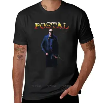 Хлопчатобумажная футболка мужская Postal - Postal Dude Футболка пустые футболки спортивная рубашка мужская одежда брендовые футболки