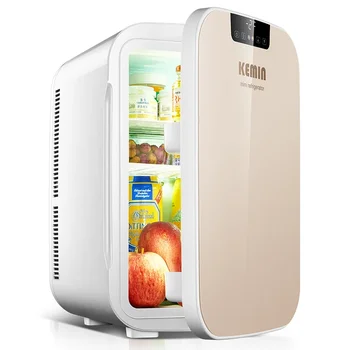 Холодильник KEMIN объемом 25 л, двухъядерный цифровой холодильник, Домашний холодильник с ЖК-дисплеем двойного назначения, небольшой радиатор