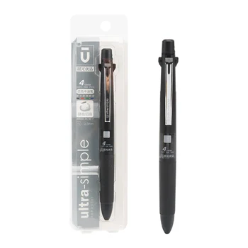 Шариковая ручка для печати серии M & G U Многоцветная ABPH3501, четырехцветная шариковая ручка 0,5 мм, 1ШТ.