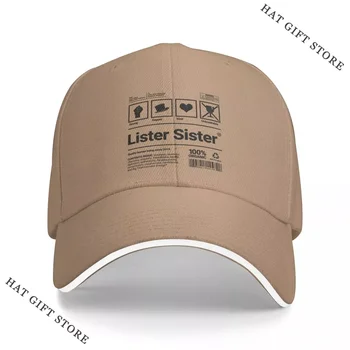 Этикетка Best Lister Sister Shipping - Черная текстовая панама, бейсболка, альпинистские пляжные кепки для женщин, мужские